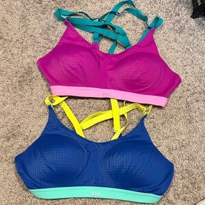VSX Vibrant Pink and Blue Sports Bras